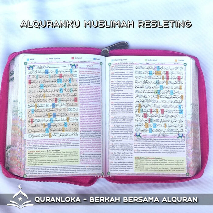 al-quran muslimah blok warna isi